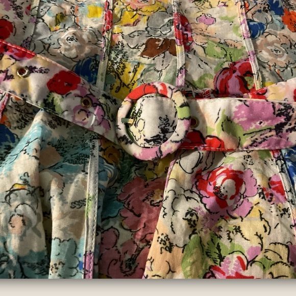 Zimmermann “ Clover Mini Dress w/ Matching Belt - Picture 6 of 15